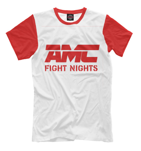 Мужская футболка с изображением AMC цвета Белый
