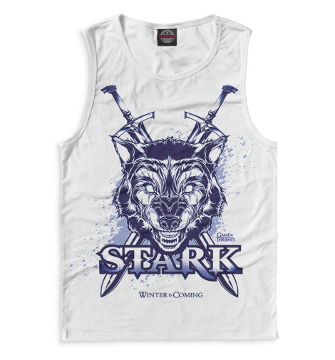 

Майки Print Bar, Белый, Символ Старков