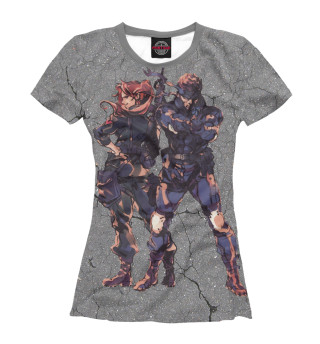 Женская футболка Metal Gear