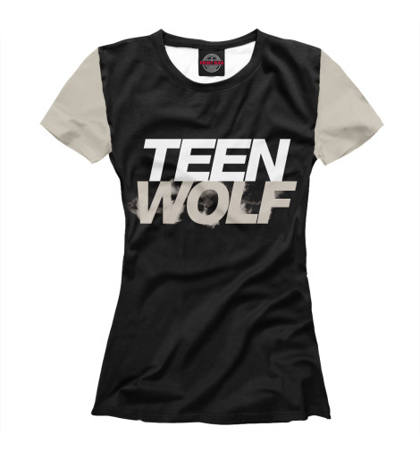 

Футболки Print Bar, Белый, Teen Wolf