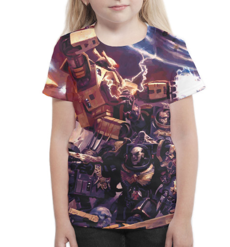 

Футболки Print Bar, Белый, Warhammer