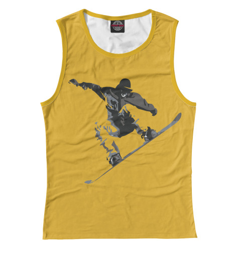 

Майки Print Bar, Белый, Сноубордис