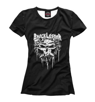 Женская футболка Брок Леснар Carnage Skull