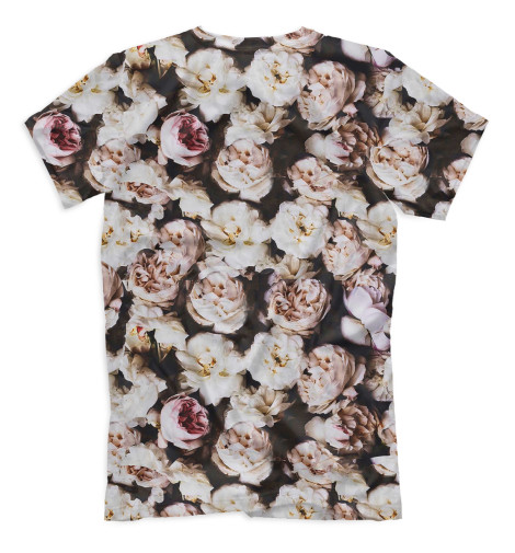 

Футболки Print Bar, Бежевый, Цветы