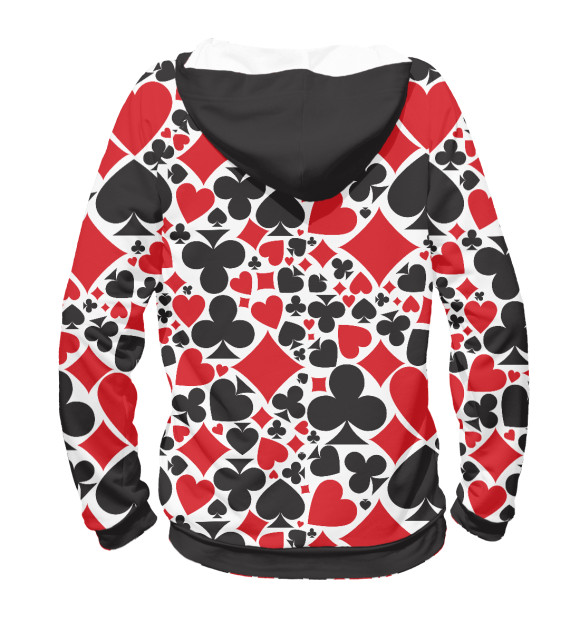 Мужское худи с изображением Масть цвета Белый