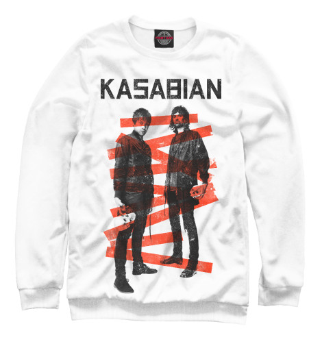 

Свитшоты Print Bar, Белый, Kasabian