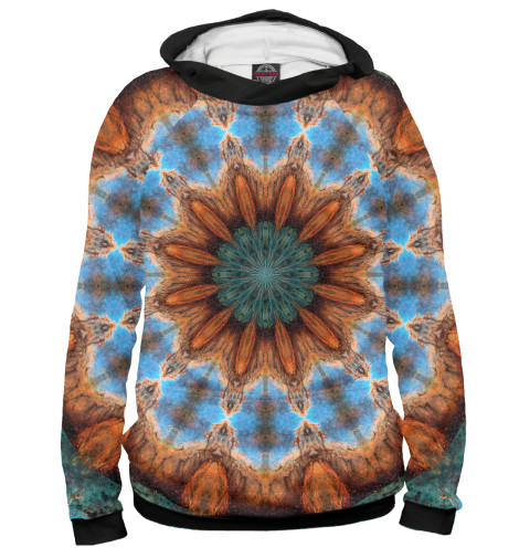 

Худи Print Bar, Белый, Мандала