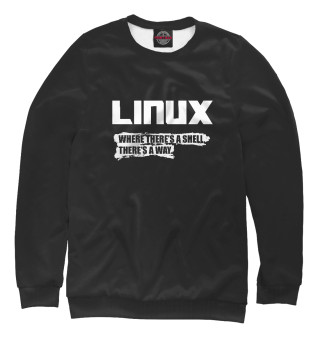 Мужской свитшот Linux