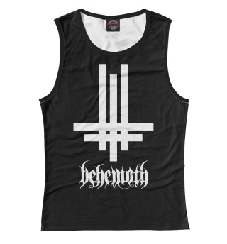 Женская майка Behemoth. Tri Cross