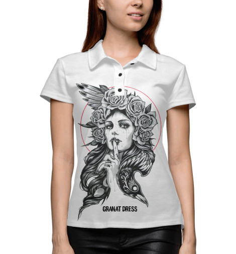 

Поло Print Bar, Белый, Твое Тату