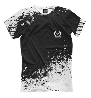 Мужская футболка Mazda abstract sport uniform