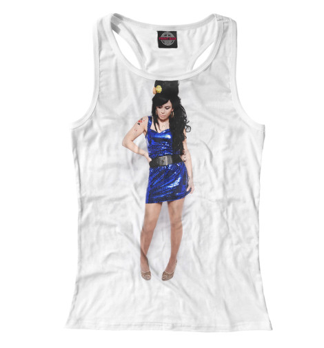 

Майки борцовки Print Bar, Белый, Amy Winehouse