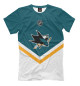 Мужская футболка San Jose Sharks