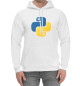 Мужской хлопковый худи Python