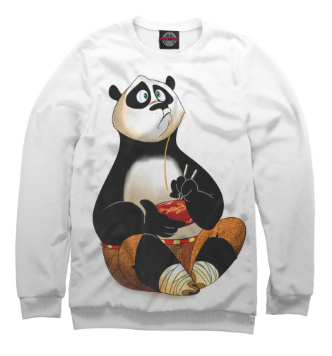 

Свитшоты Print Bar, Белый, Панда