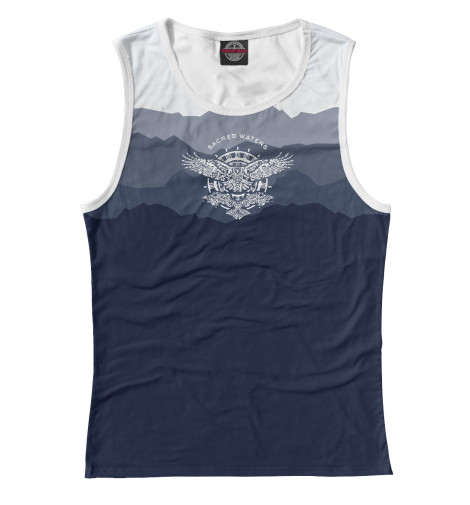 

Майки Print Bar, Белый, Sacred water