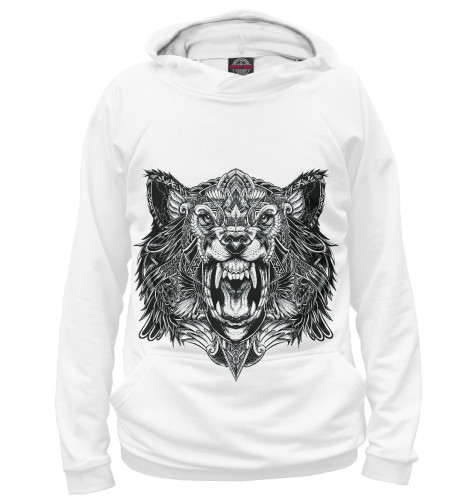 

Худи Print Bar, Белый, Wolf