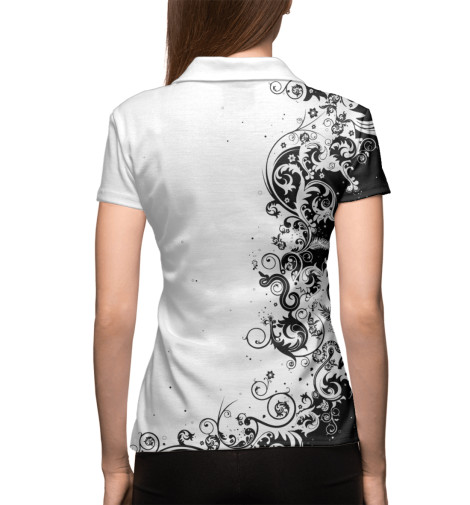 

Поло Print Bar, Белый, White patterns