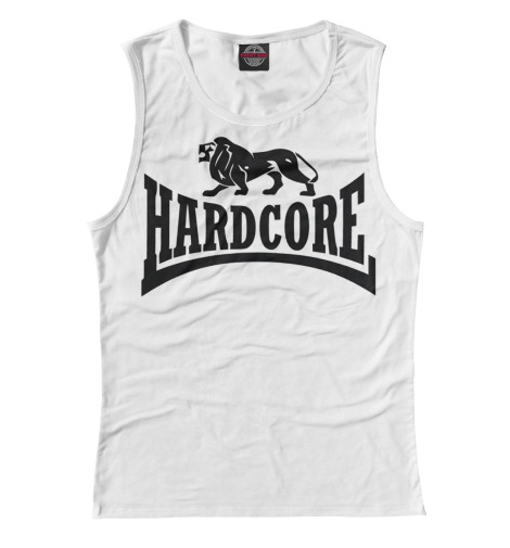 

Майки Print Bar, Белый, Hardcore Lion