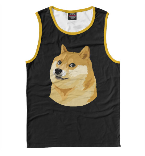 

Майки Print Bar, Белый, Собака Мем