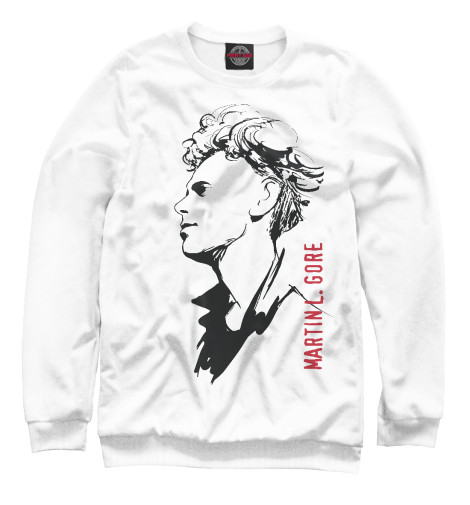 

Свитшоты Print Bar, Белый, Martin Lee Gore