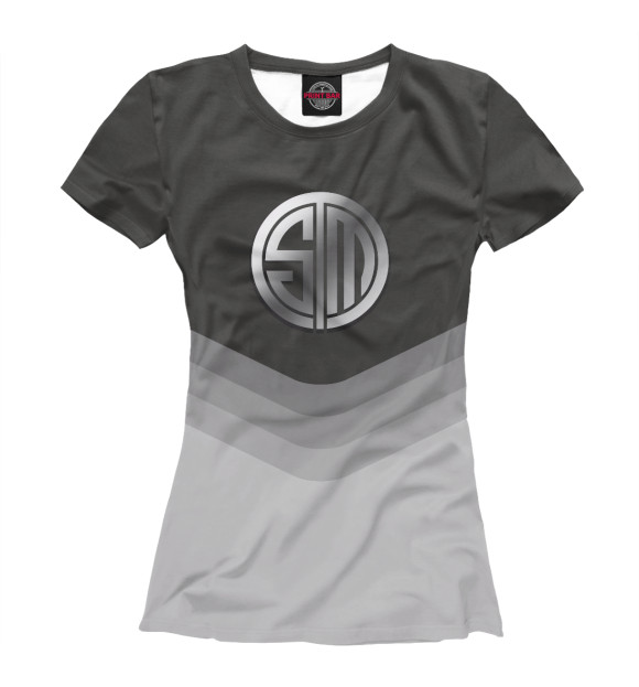 Футболка для девочек с изображением Solomid Team цвета Белый