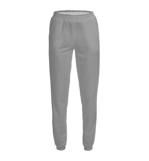 Женские спортивные штаны с изображением Fashion man цвета Белый