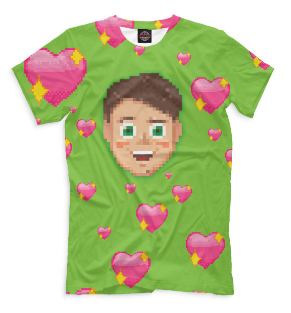 Мужская футболка с изображением Милс Кел цвета Белый