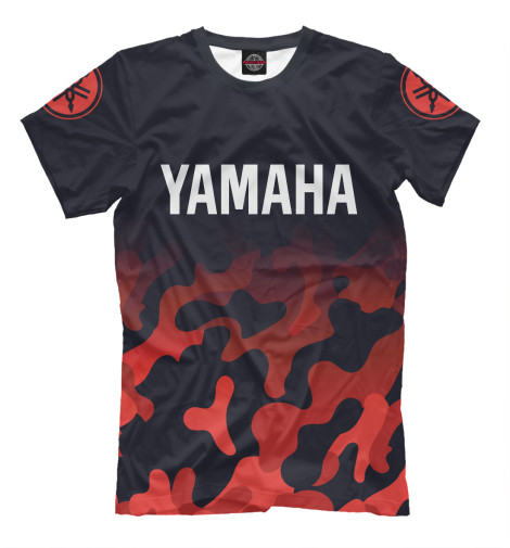 Футболки Print Bar Ямаха | Камуфляж (На рукавах) футболки print bar камуфляж с щуками