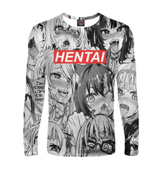 Мужской лонгслив Hentai