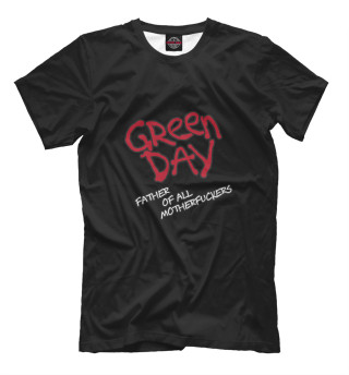 Мужская футболка Green Day Unicorn