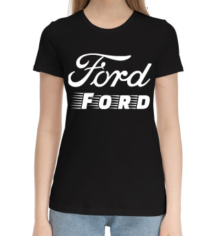Хлопковая футболка для девочек Ford | Ford