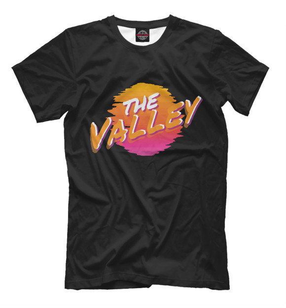 Мужская футболка с изображением Suns - The Valley цвета Белый