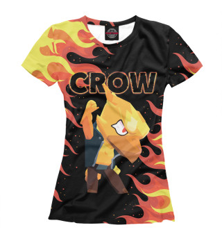 Футболка для девочек Brawl Stars Crow