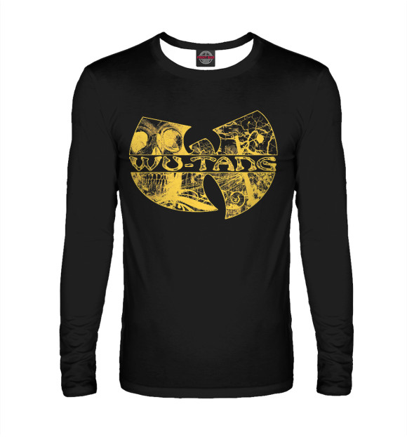 Мужской лонгслив с изображением Wu-Tang Clan цвета Белый