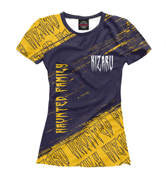 Футболка для девочек с изображением Kizaru / Кизару цвета Белый