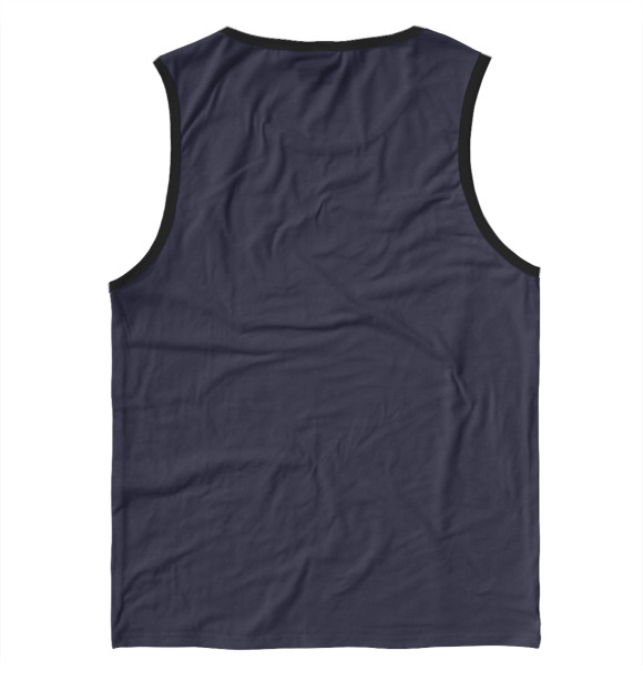 Мужская майка с изображением Тату цвета Белый