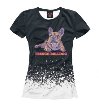 Женская футболка French Bulldog Lover