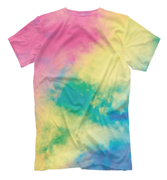 Футболка для мальчиков с изображением Краски Холи цвета Белый