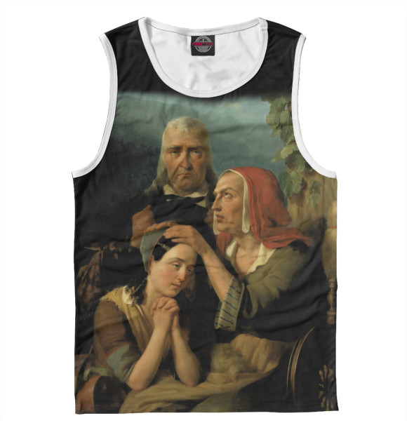 Майка для мальчика с изображением Блудная дочь цвета Белый