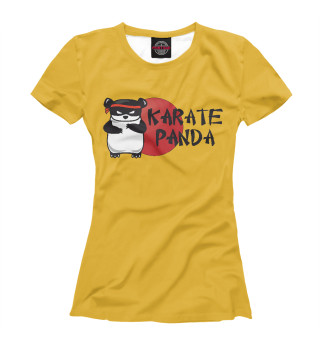 Футболка для девочек Karate Panda