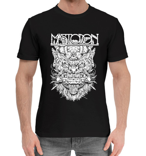 цена Хлопковые футболки Print Bar Mastodon (demon)
