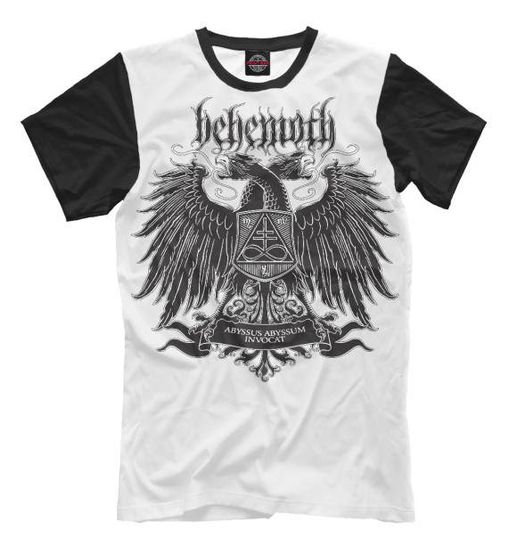 Футболка для мальчиков с изображением Behemoth цвета Белый
