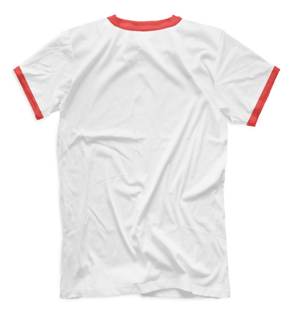 Мужская футболка с изображением Домашняя ЕВРО 2020 цвета Белый