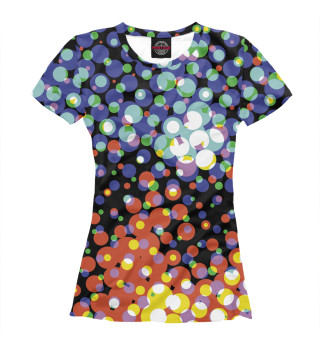 Женская футболка Color pattern