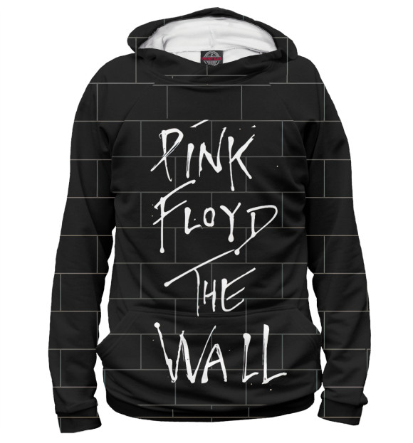 Мужское худи с изображением Pink Floyd цвета Белый