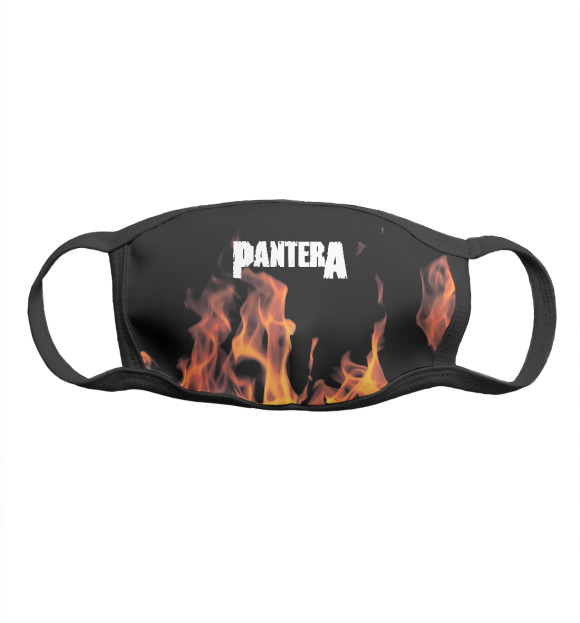 Маска тканевая с притом Pantera цвета Белый Маска тканевая с изображением Pantera цвета Белый