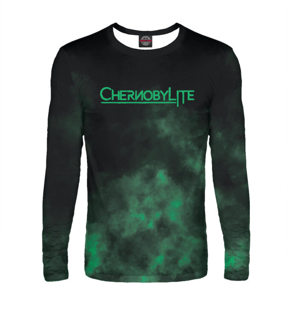 Мужской лонгслив с изображением Chernobylite цвета Белый