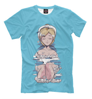 Мужская футболка Anime girl