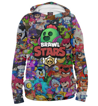Мужское худи Brawl Stars: Spike